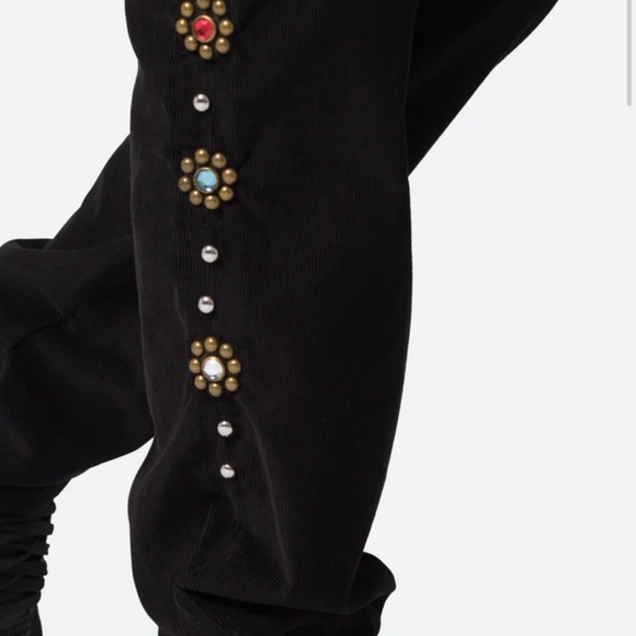 Embellished stud corduroy pants - Picture 5 of 5